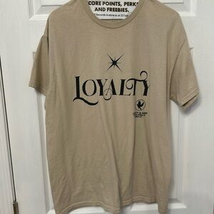 Men’s cotton graphic tee worn once